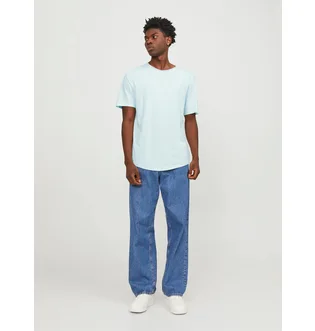 Футболка мужская Jack & Jones Jjebasher O-Neck Ss Noos Blue 12182498-SOOTHINGSEA