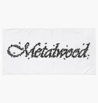 Полотенце Metalwood Studio Flies Caddie White MWS25-10-04-WHT