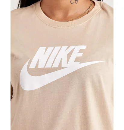 Футболка женская Nike Essential Icon Futura Tee Beige DX7906-126