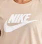 Футболка женская Nike Essential Icon Futura Tee Beige DX7906-126