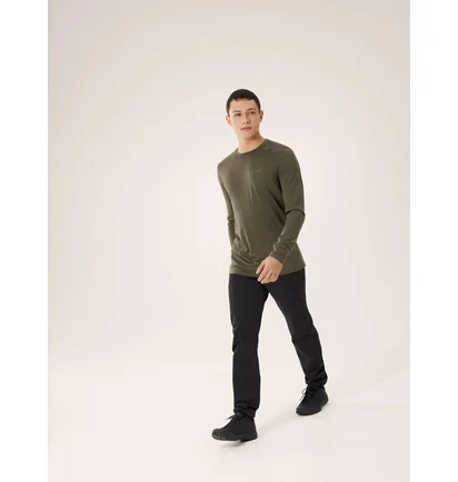 Лонгслив мужской Arc'teryx Ionia Merino Wool Ls Olive X000007732-TATSU