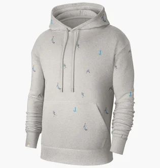 Худі чоловіче Air Jordan Ess Fleece Pulover White Dc9707-141