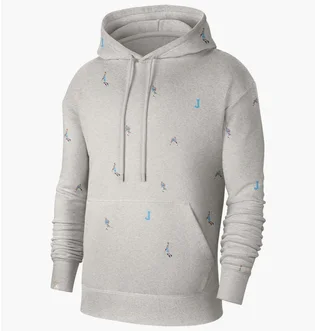Худи мужское Air Jordan Ess Fleece Pulover White Dc9707-141