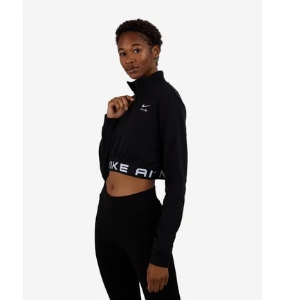 Кофта жіноча Nike Air Quarter-Zip Jacket Black FB8067-010