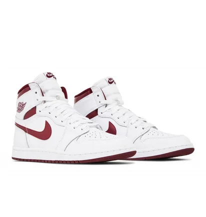 Кросівки чоловічі Air Jordan 1 Retro High White BQ4422-161