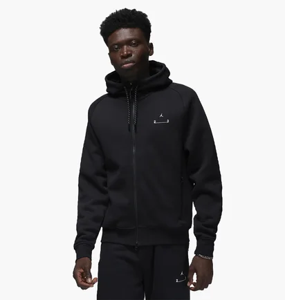 Толстовка мужская Air Jordan 23 Engineered Mens Full-Zip Hoodie Black Dv1589-010