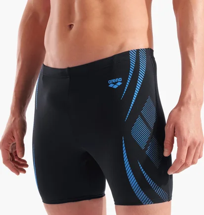Плавки мужские Arena Poseidonia Swim Mid Jammer Black 009091-508