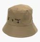 Панама унисекс Off-White Logo Olive OMLA012S22FAB0015610
