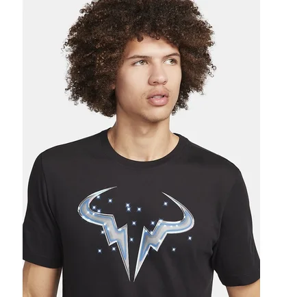 Футболка мужская Nike T-Shirt Court Dri-Fit Rafa Black FQ4938-010