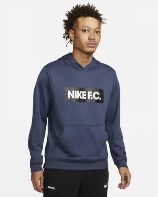Худи мужское Nike M Nk Df Fc Libero Hoodie Blue Dc9075-437