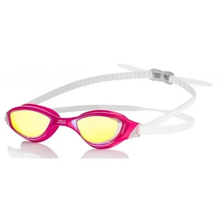 Очки для плавания унисекс Aqua Speed Xeno Mirror Pink/White 195-03