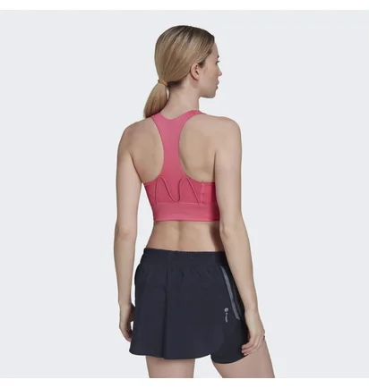 Топ жіночий Adidas Running Medium-Support Pocket Bra Pulse Magneta Pink Hl6133