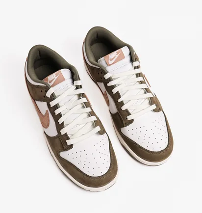 Кроссовки мужские Nike Dunk Low Retro Prm Medium Olive White/Olive FQ8250-200