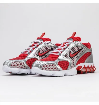 Кроссовки мужские Nike Air Zoom Spiridon Cage 2 Grey/Red CJ1288-600