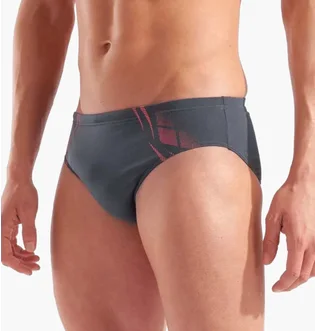 Плавки мужские Arena Poseidonia Swim Briefs Grey 009075-504