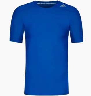 Термобілизна чоловіча Adidas Techfit Chill Ss Blue S95734