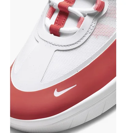 Кроссовки унисекс Nike Skate Shoes White/Red Bv2078-600