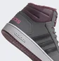 Кроссовки женские Adidas Hoops 2.0 Mid Grey/Bordo GZ7796