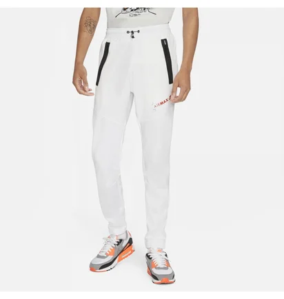 Штаны мужские Nike Sportswear Air Max Men'S Fleece Pants White DC2552-100