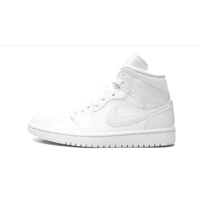 Кроссовки женские Air Jordan Wmns 1 Mid White BQ6472-100