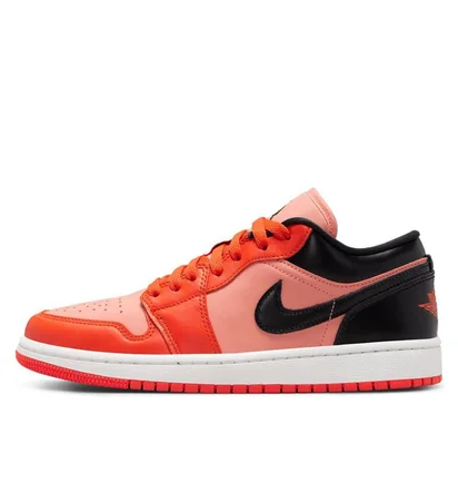 Кроссовки женские Air Jordan 1 Low Se Peach/Red Dm3379-600