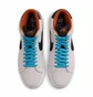 Кроссовки унисекс Nike Sb Zoom Blazer Mid Electric Grey HF3831-001