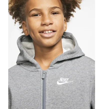 Кофта дитяча Nike B Nsw Hoodie Fz Club Grey BV3699-091