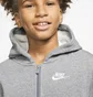 Кофта дитяча Nike B Nsw Hoodie Fz Club Grey BV3699-091
