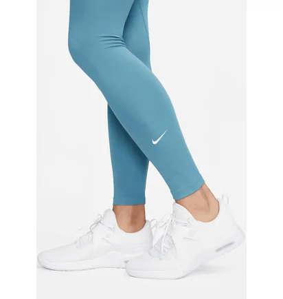 Легінси жіночі Nike One Dri Fit Light Blue DM7278-440