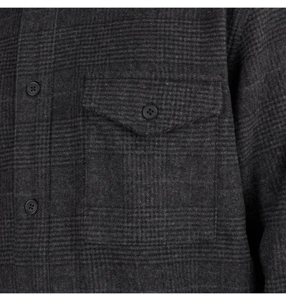 Рубашка унисекс Han Kjobenhavn Army Overshirt Black M-130958