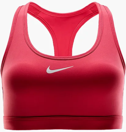 Топ жіночий Nike Swoosh Medium Support Pink DX6821-629