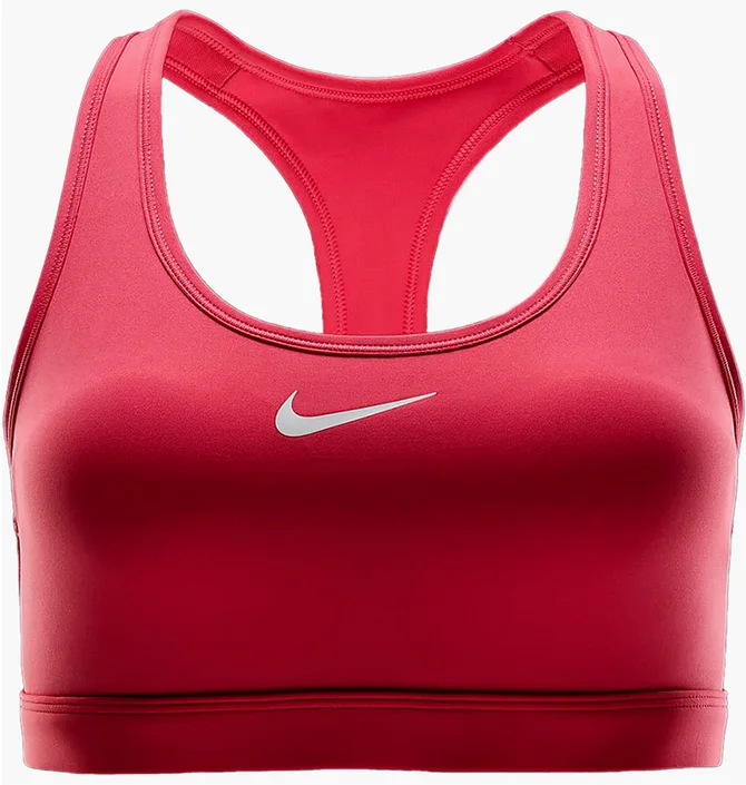 Топ жіночий Nike Swoosh Medium Support Pink DX6821-629
