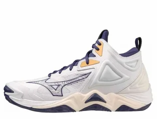 Кросівки чоловічі Mizuno Wave Momentum 3 Mid White V1GA231743