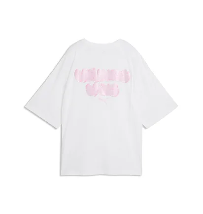 Футболка жіноча Puma Graphics Bubble White 634590-02