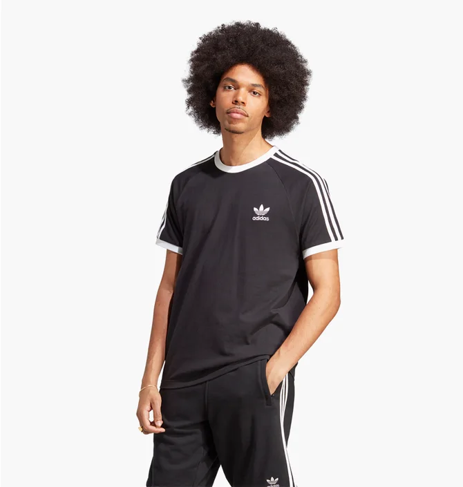 Футболка чоловіча Adidas Adicolor Classics 3-Stripes Tee Black Ia4845