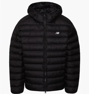 Куртка мужская New Balance Hooded Puffer Black MO53500BK