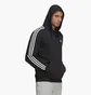 Худи мужское Adidas Essentials French Terry 3-Stripes Hoodie Black GK9062