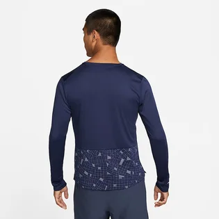 Лонгслив мужской Nike Dri-Fit Miler Run Division Blue DQ6493-410