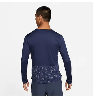 Лонгслив мужской Nike Dri-Fit Miler Run Division Blue DQ6493-410