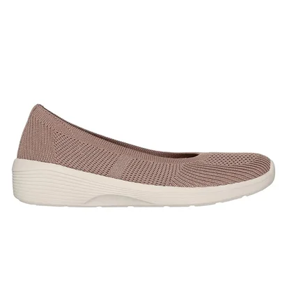 Балетки женские Skechers Arya Fancy You Brown 158987-MOC