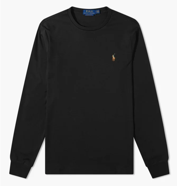 RALPH LAUREN ロンT XS ᐉ Лонгслів чоловічий Polo Ralph Lauren Long Sleeve Cotton Custom