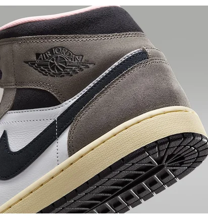 Кроссовки мужские Air Jordan 1 Mid Se Grey/Multi HQ2011-100