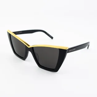 Солнцезащитные очки женские SAINT LAURENT Grey/Black SL-570-001-54