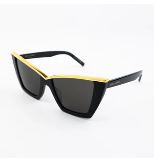 Солнцезащитные очки женские SAINT LAURENT Grey/Black SL-570-001-54