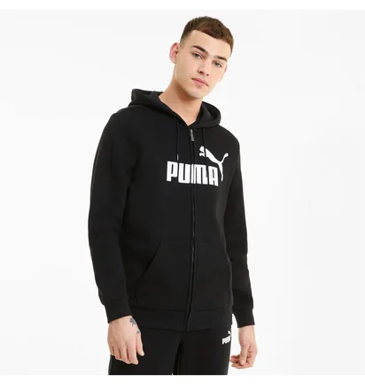 Толстовка мужская Puma Essentials Hoodie Black 846816-01
