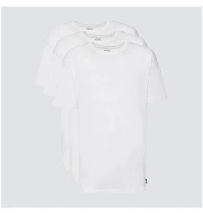 Футболка чоловіча Vans T-Shirt Mn Basic Tee Multipack White VN000KHDWHT