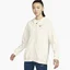 Толстовка женская Nike Nsw Jrsy Os Fz Hoodie Beige DM6415-133