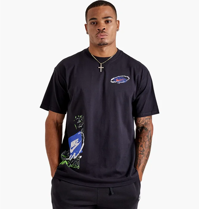 Футболка мужская Nike Max90 Retro Tee Black IB3751-010