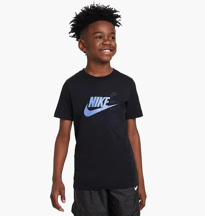 Футболка детская Nike Sportswear Standard Issue T-Shirt Black FN7713-010