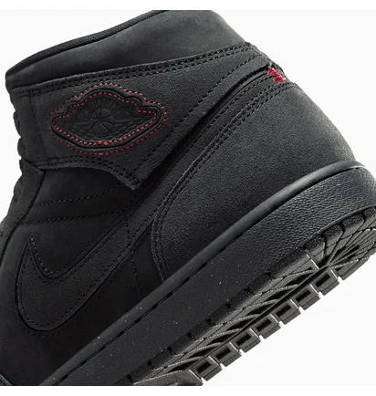Кроссовки мужские Air Jordan 1 Mid Se Craft Monochrome Black FD8634-001